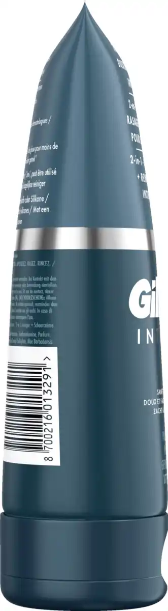 Bild 2 von Gillette 2in1 Intimate Rasier- und Duschcreme, 177 ml