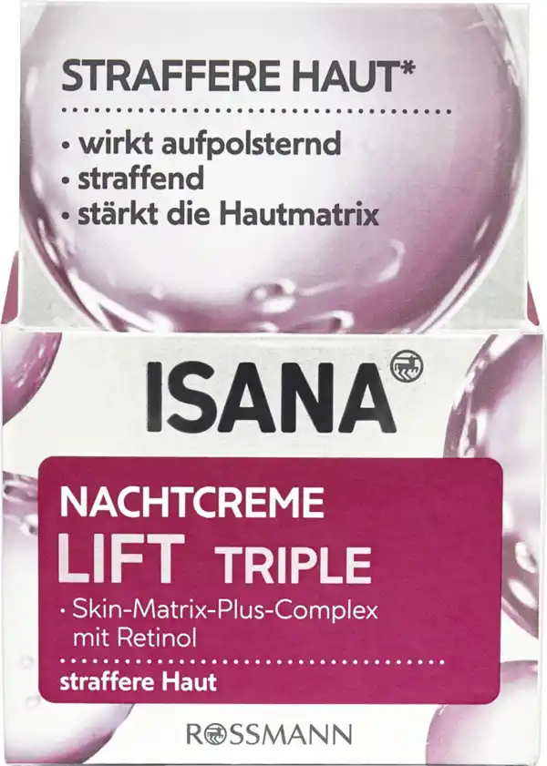 Bild 1 von ISANA Lift Triple Nachtcreme, 50 ml
