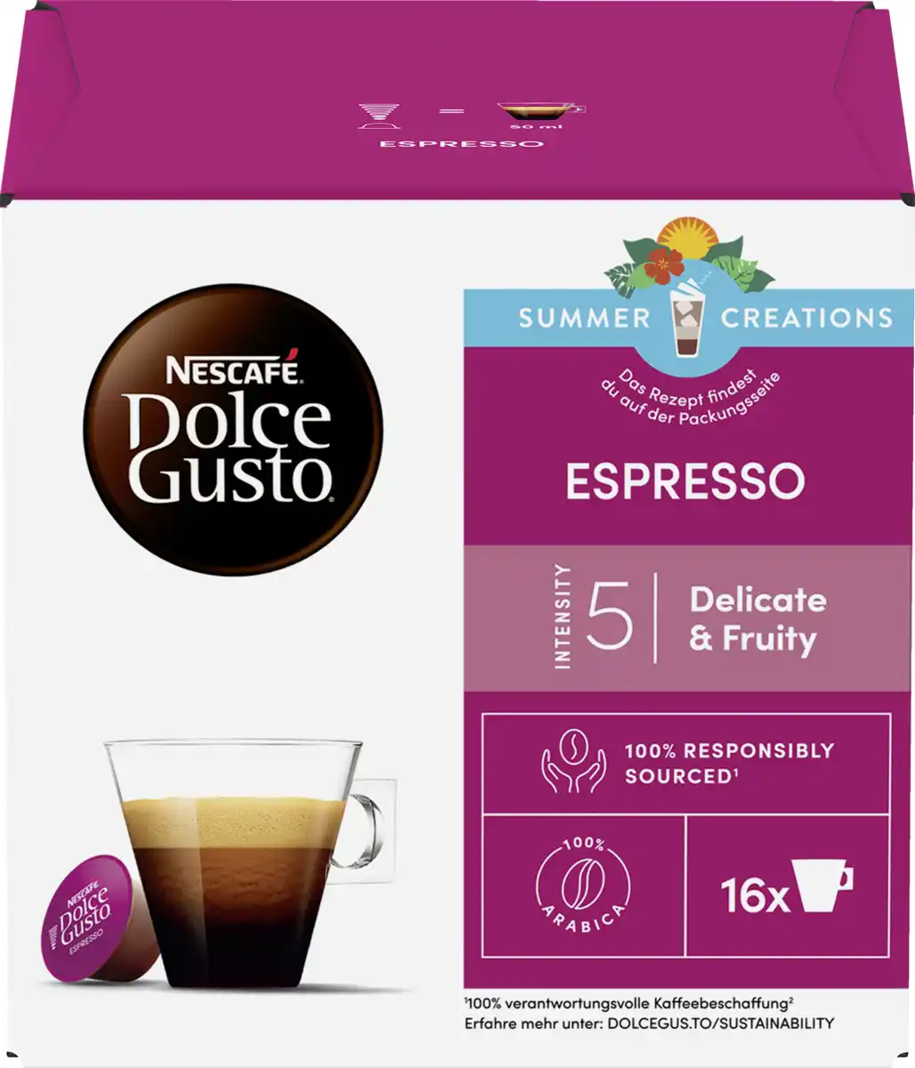 Bild 1 von Nescafé Dolce Gusto Kapseln "Espresso", 88 g