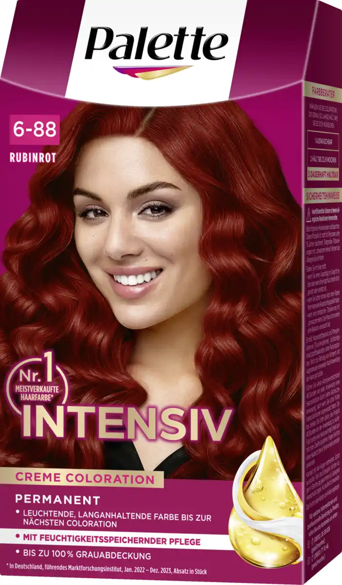 Bild 2 von Poly Palette Intensiv Creme Coloration 6-88 Rubinrot