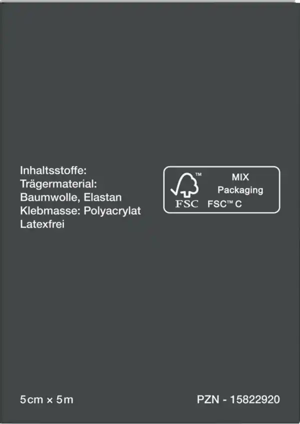 Bild 3 von Hansaplast Kinesiologie Tape schwarz