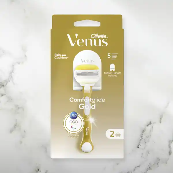 Bild 2 von Gillette Venus Comfortglide Gold Olympic Rasierer