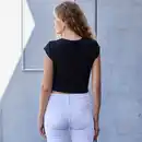 Bild 4 von Damen-T-Shirt mit Frontaufdruck
