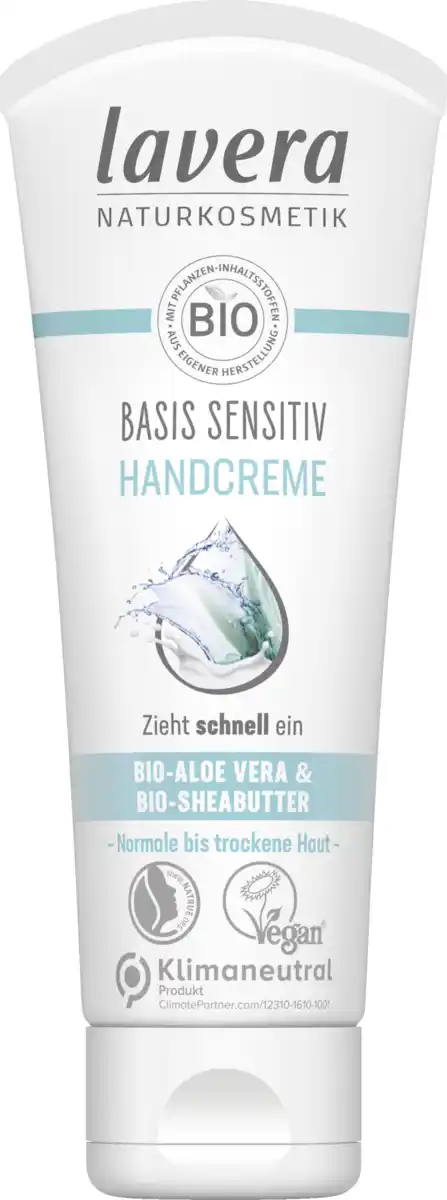 Bild 1 von lavera basis sensitiv Handcreme, 75 ml