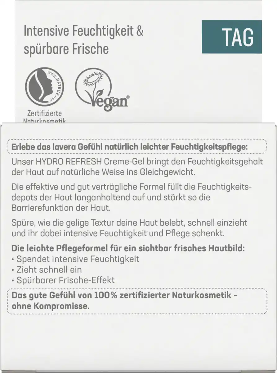 Bild 3 von lavera Hydro Refresh Creme-Gel, 50 ml