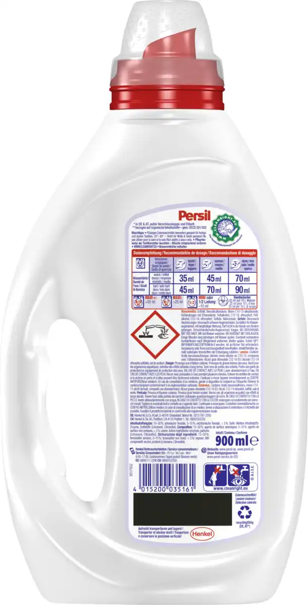 Bild 2 von Persil Gel Color Flüssigwaschmittel 20 WL