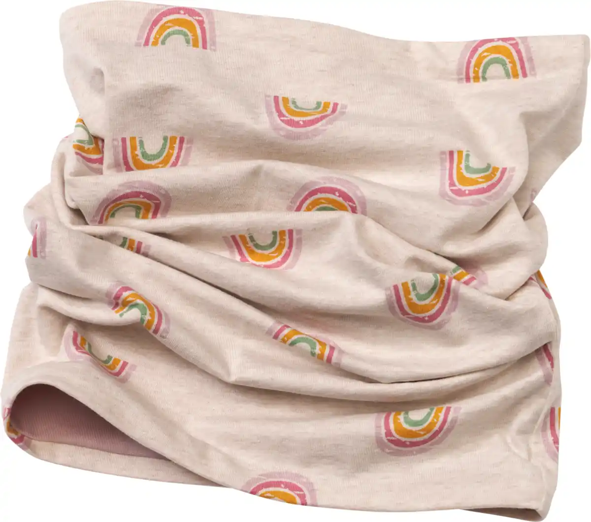 Bild 1 von ALANA Loop Schal mit Regenbogen-Muster, beige
