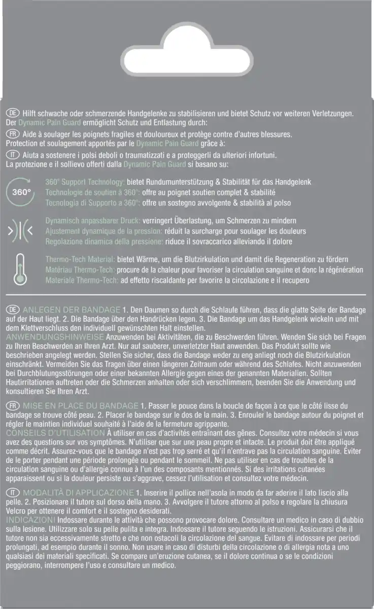 Bild 2 von Hansaplast Protective Handgelenk-Bandage