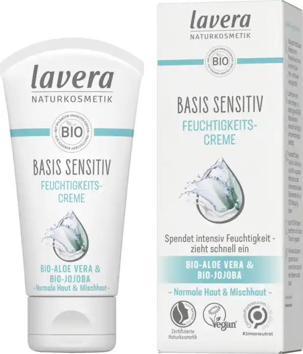 Bild 4 von lavera basis sensitiv Feuchtigkeitscreme, 50 ml