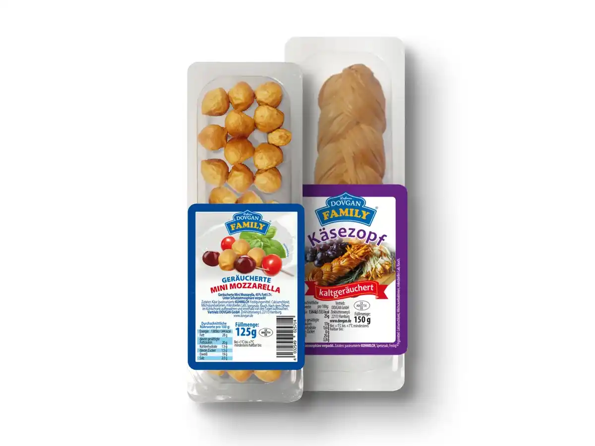 Bild 1 von Dovgan Family Mini-Mozzarella/Käsezopf