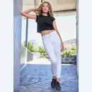 Bild 1 von Damen-Jeans mit offenen Kanten