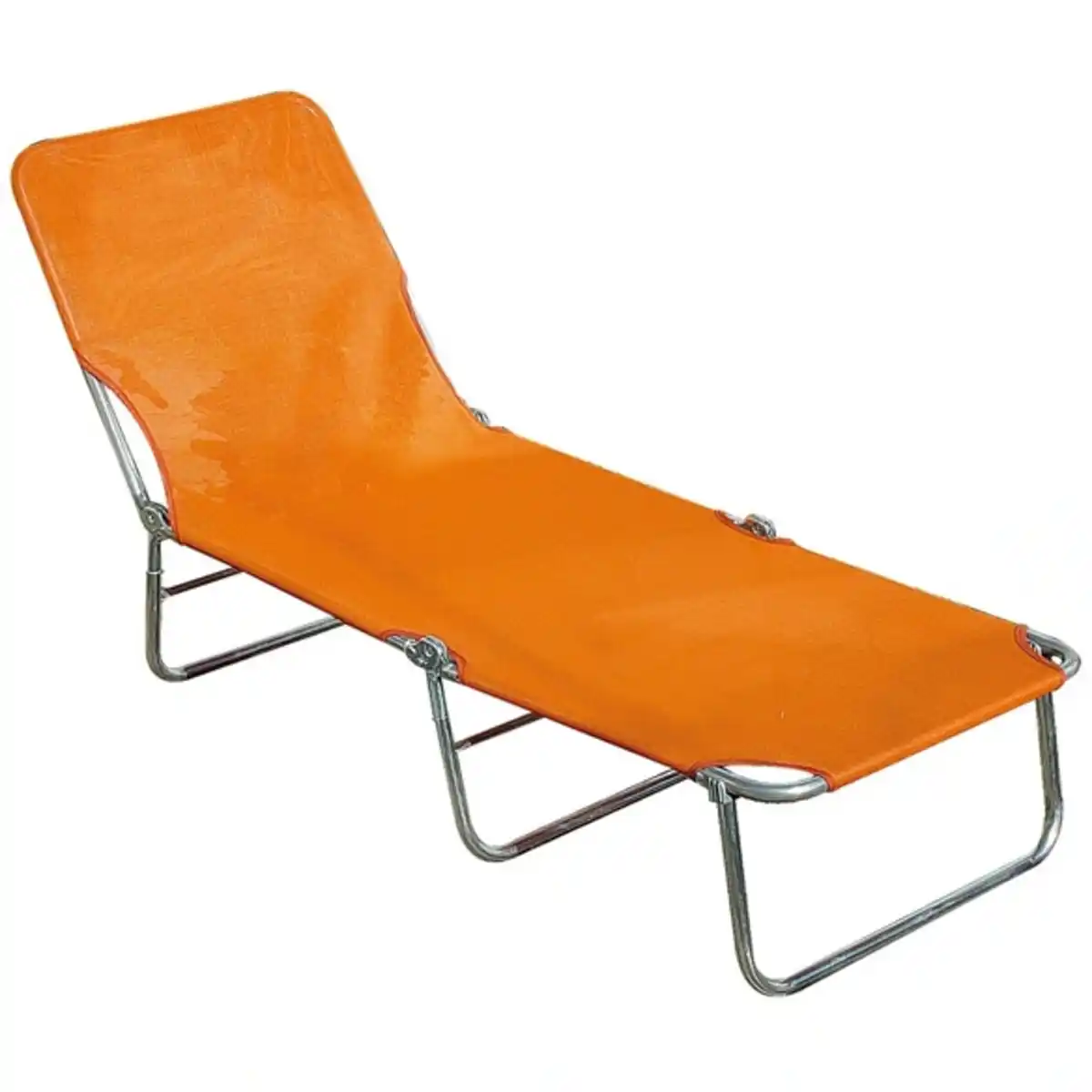 Bild 1 von Strandliege, mit Klappfunktion, wetterfest, terracotta