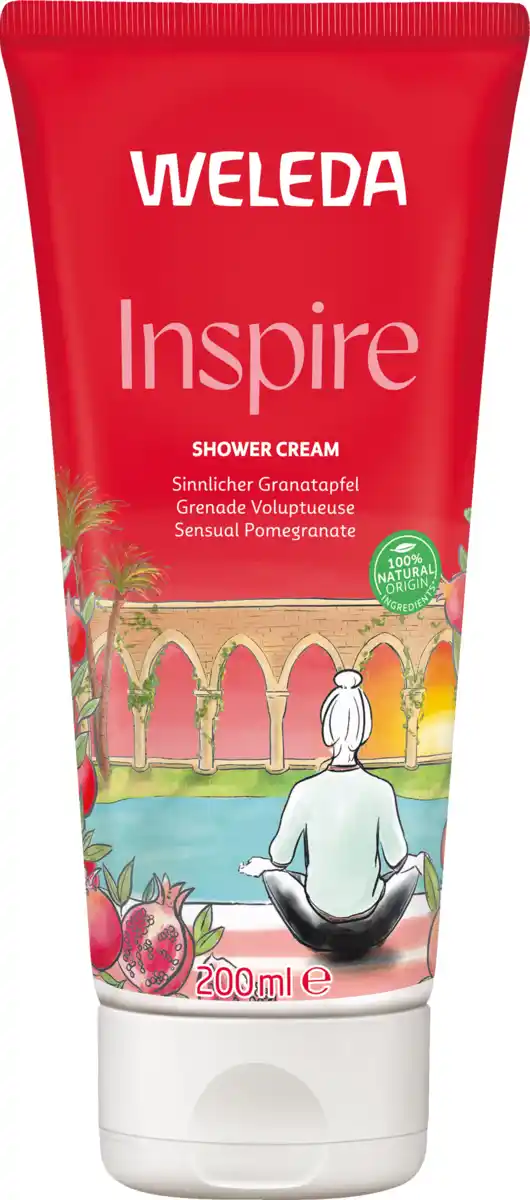 Bild 1 von Weleda Inspire Shower Cream Granatapfel, 200 ml