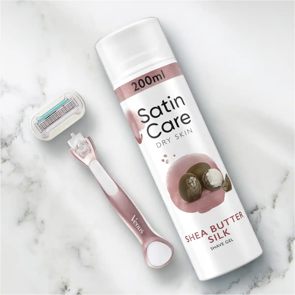 Bild 4 von Gillette Venus Satin Care Shea Butter Rasiergel Shea Butter, 200 ml