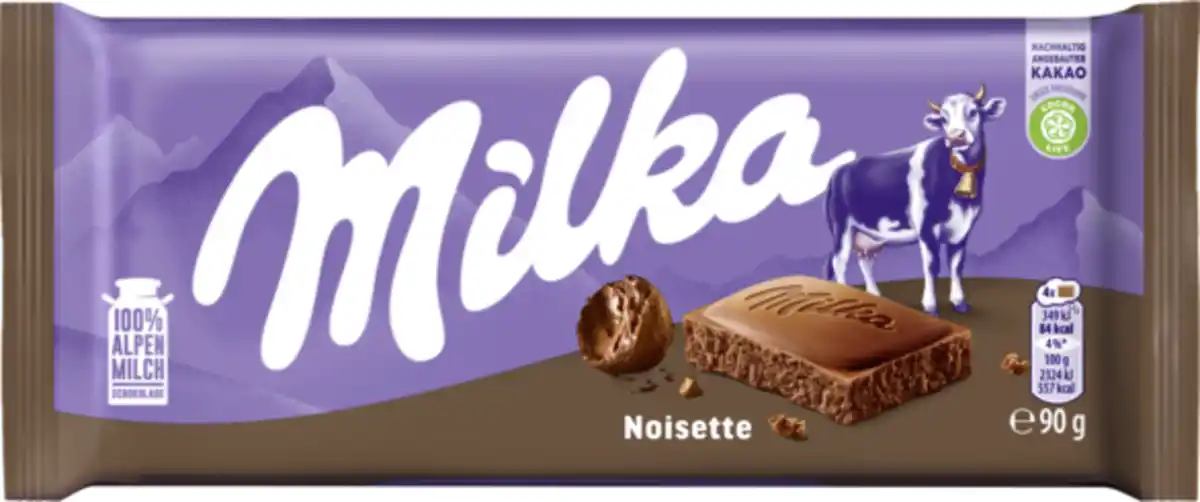 Bild 1 von Milka Schokolade Noisette, 90 g
