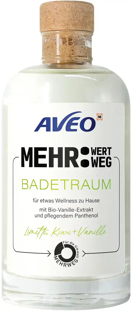 Bild 1 von AVEO Badetraum Limette, Kiwi + Vanille, 250 ml