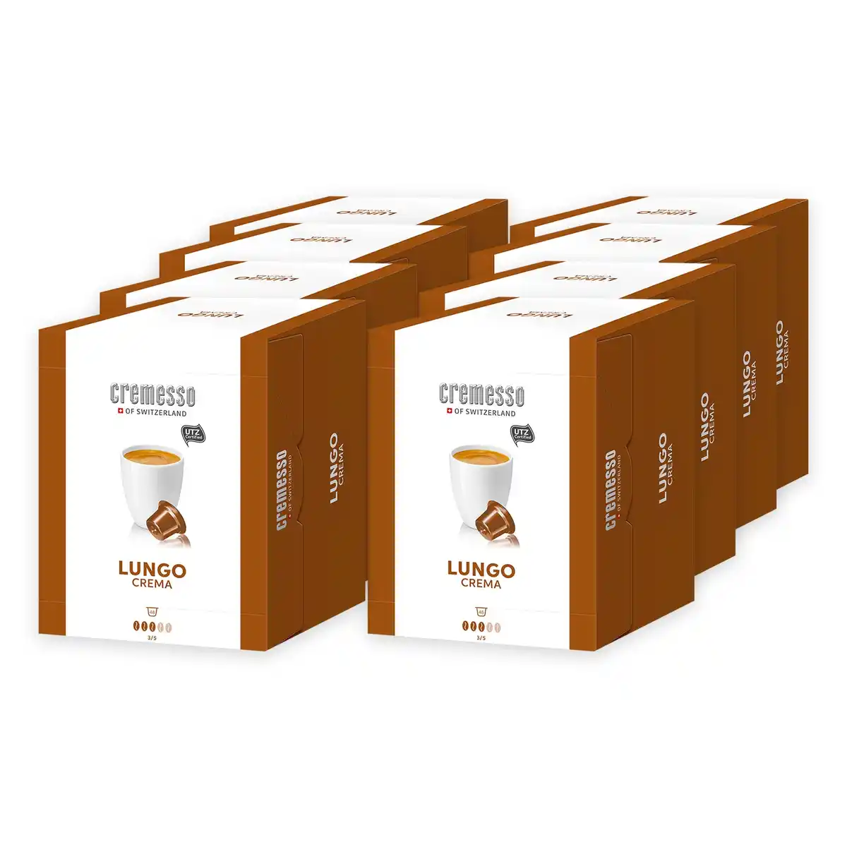 Bild 1 von Cremesso Lungo Crema 48 Kapseln 288 g, 8er Pack