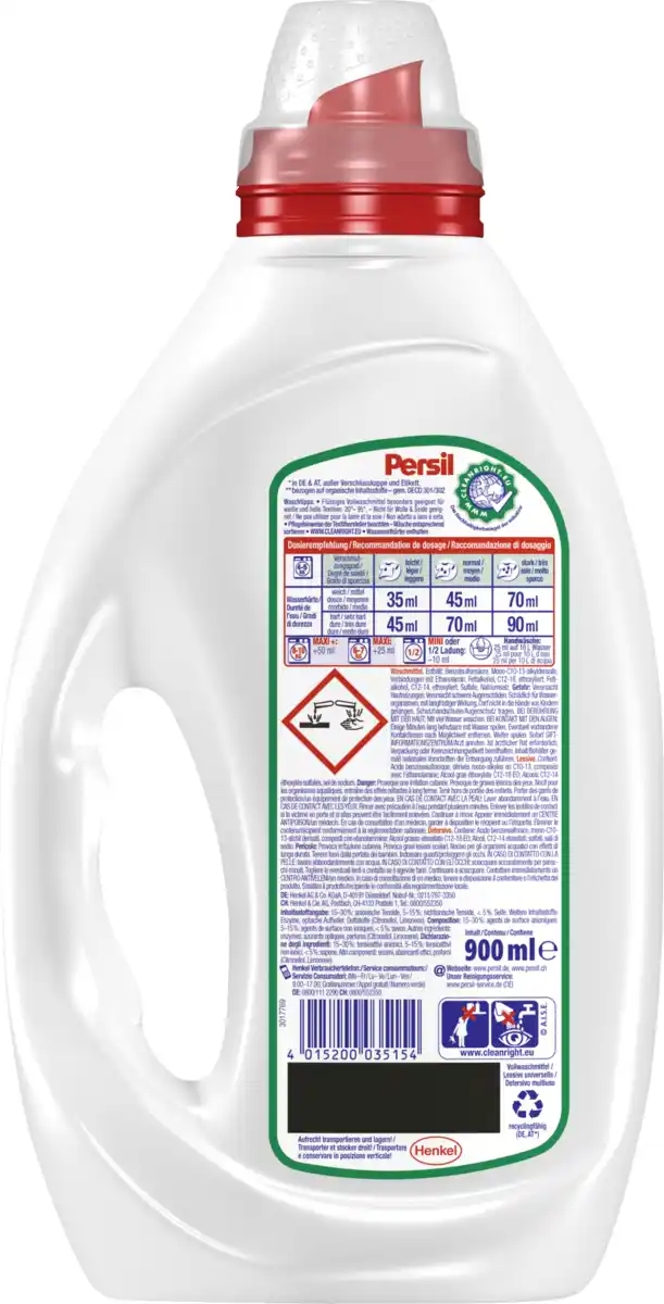 Bild 2 von Persil Gel Universal Vollwaschmittel 20 WL