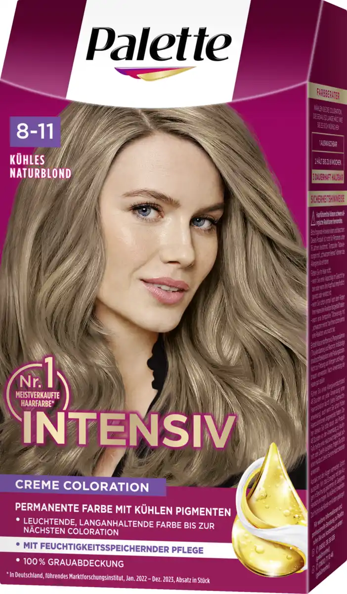 Bild 2 von Poly Palette Intensiv Creme Coloration 8-11 Kühles Naturblond