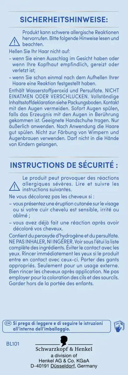 Bild 3 von Blonde Blonde Ultra Aufheller L101 Silberblond