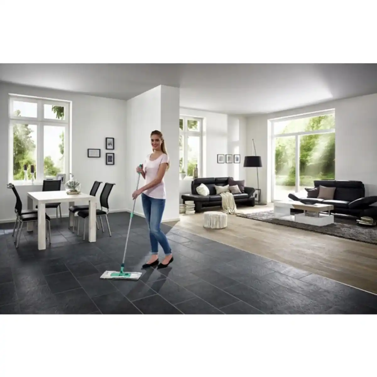 Bild 3 von Bodenwischer »Classic XL Microfibre«, BxL: 15,5 x 100 cm