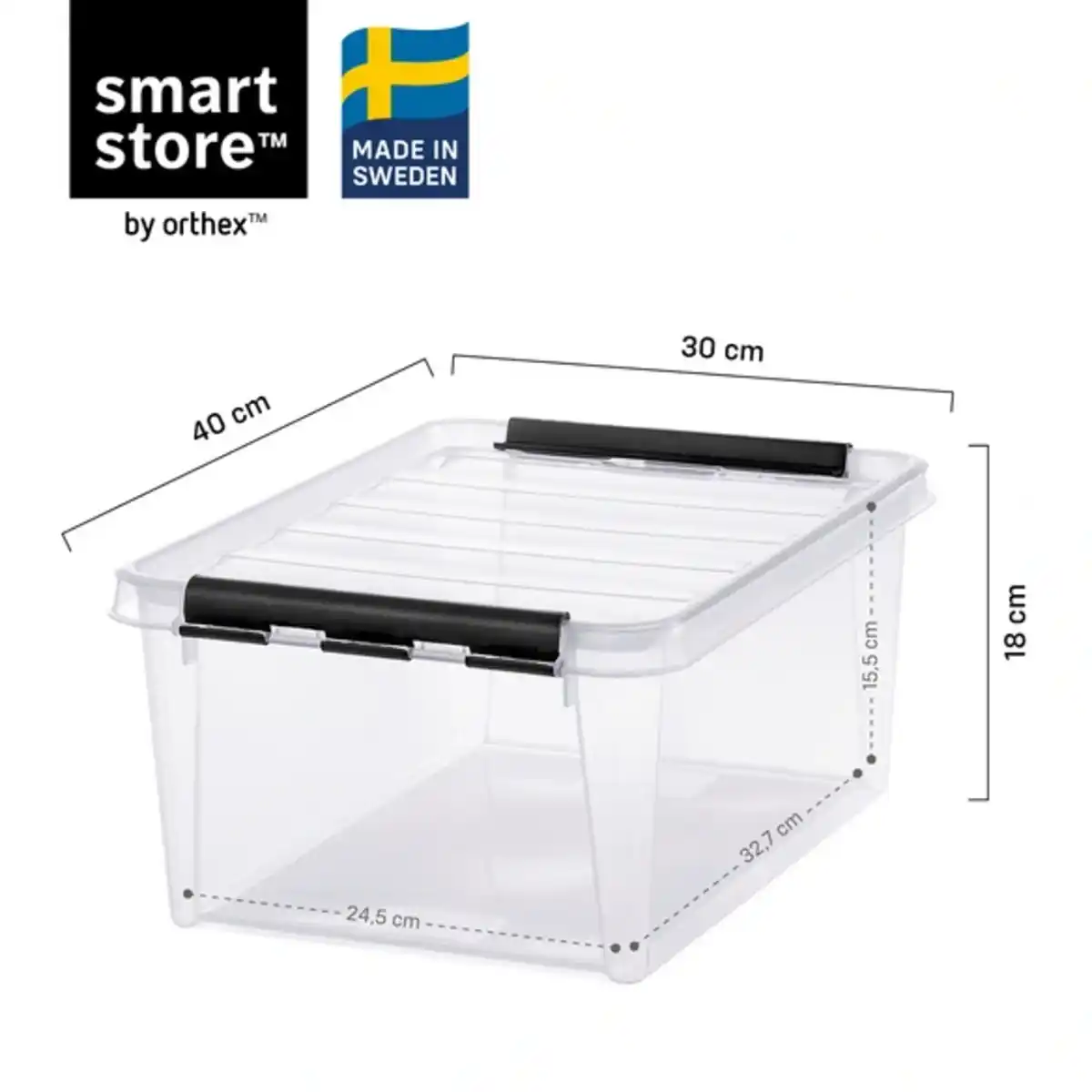 Bild 4 von Aufbewahrungsbox »SmartStore Classic 15«, 14L, transparent