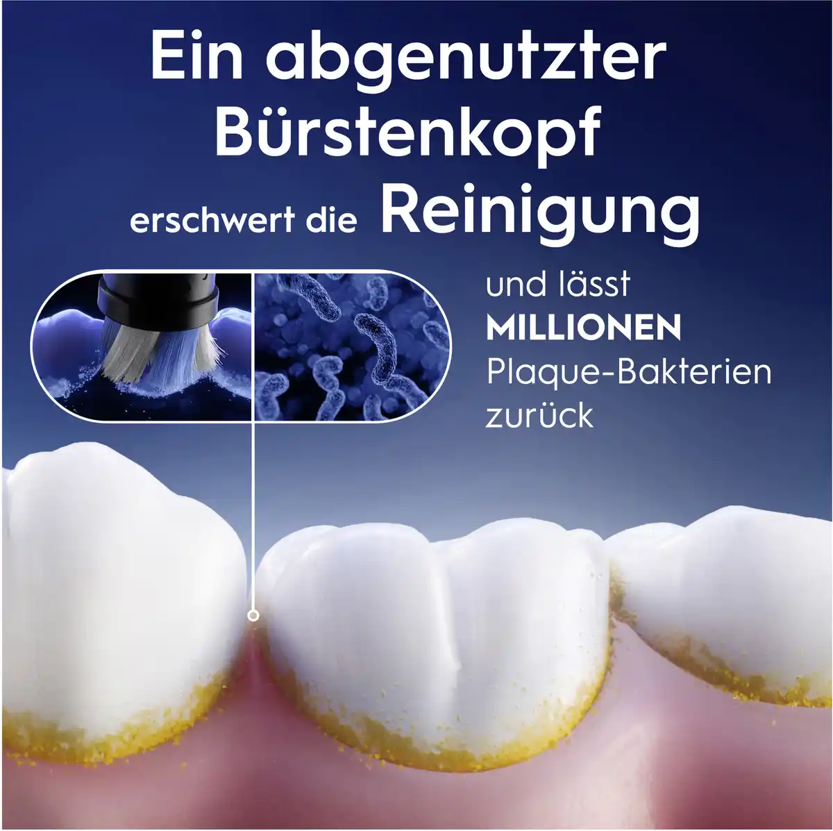 Bild 4 von Oral-B 4er Set Aufsteckbürsten iO Ultimative Reinigung weiß