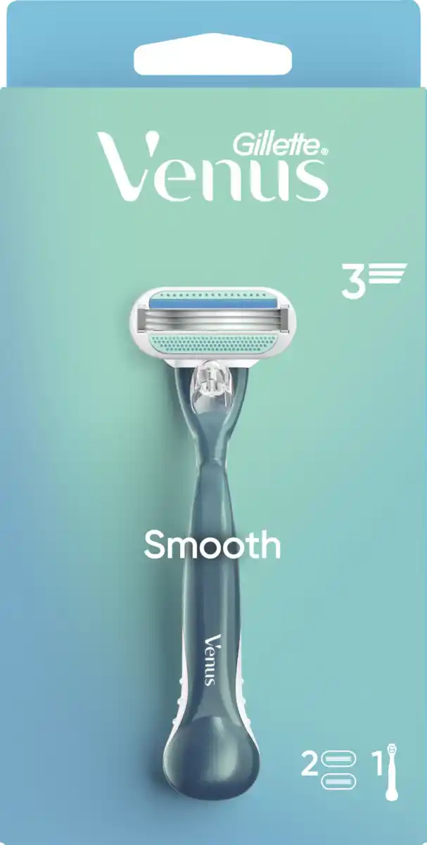 Bild 1 von Gillette Venus Rasierer Smooth mit 2 Klingen