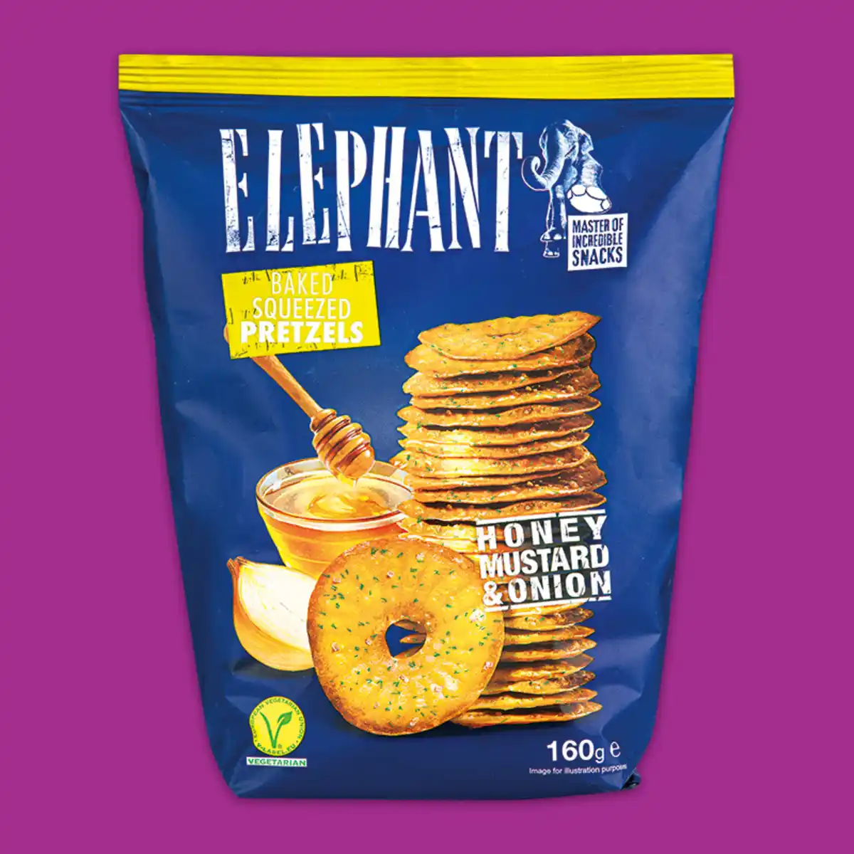 Bild 1 von Master of Incredible Snacks Elephant Laugengebäck