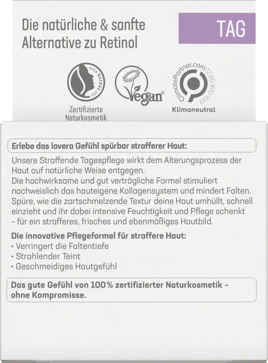 Bild 2 von lavera Straffende Tagespflege, 50 ml