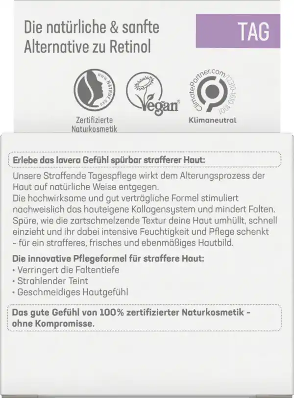 Bild 2 von lavera Straffende Tagespflege, 50 ml