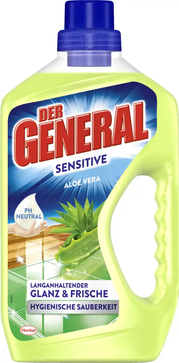 Bild 1 von Der General Universalreiniger Sensitiv Aloe Vera, 750 ml