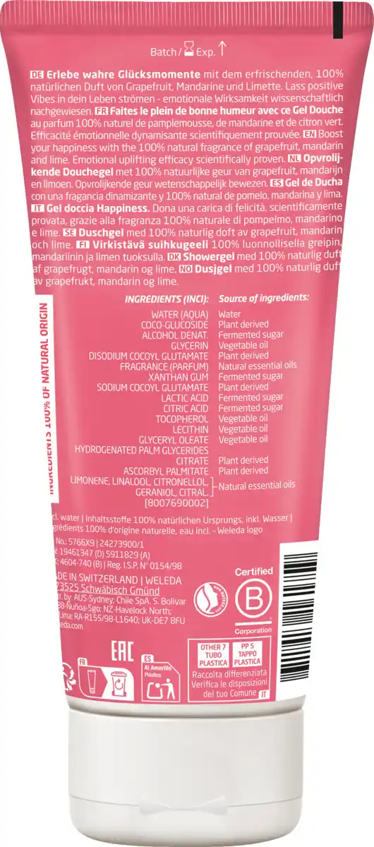 Bild 2 von Weleda Shower Gel Happiness, 200 ml
