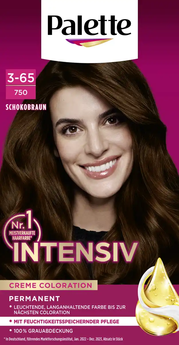 Bild 1 von Poly Palette Intensiv Creme Coloration 3-65750 Schokobraun