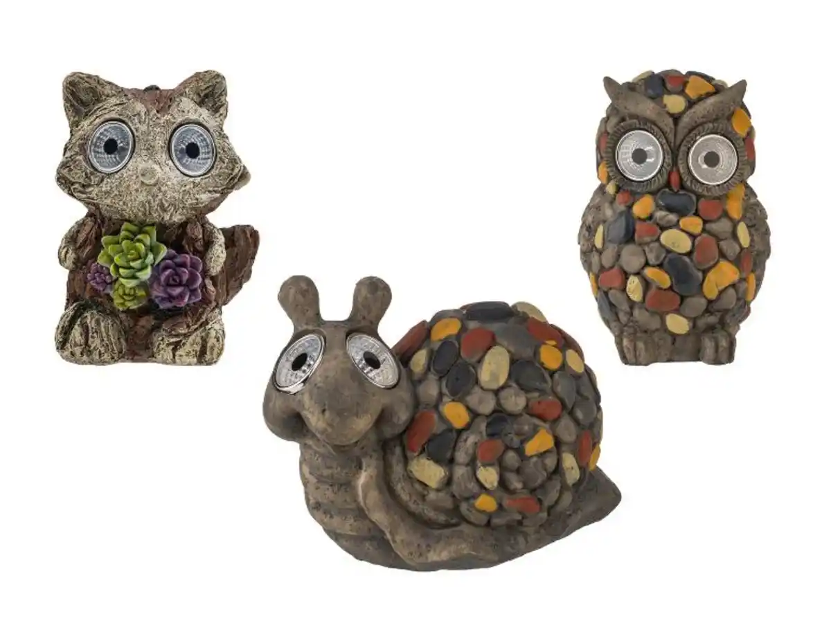 Bild 1 von LIVARNO home Solar-Gartenfiguren mit LEDs