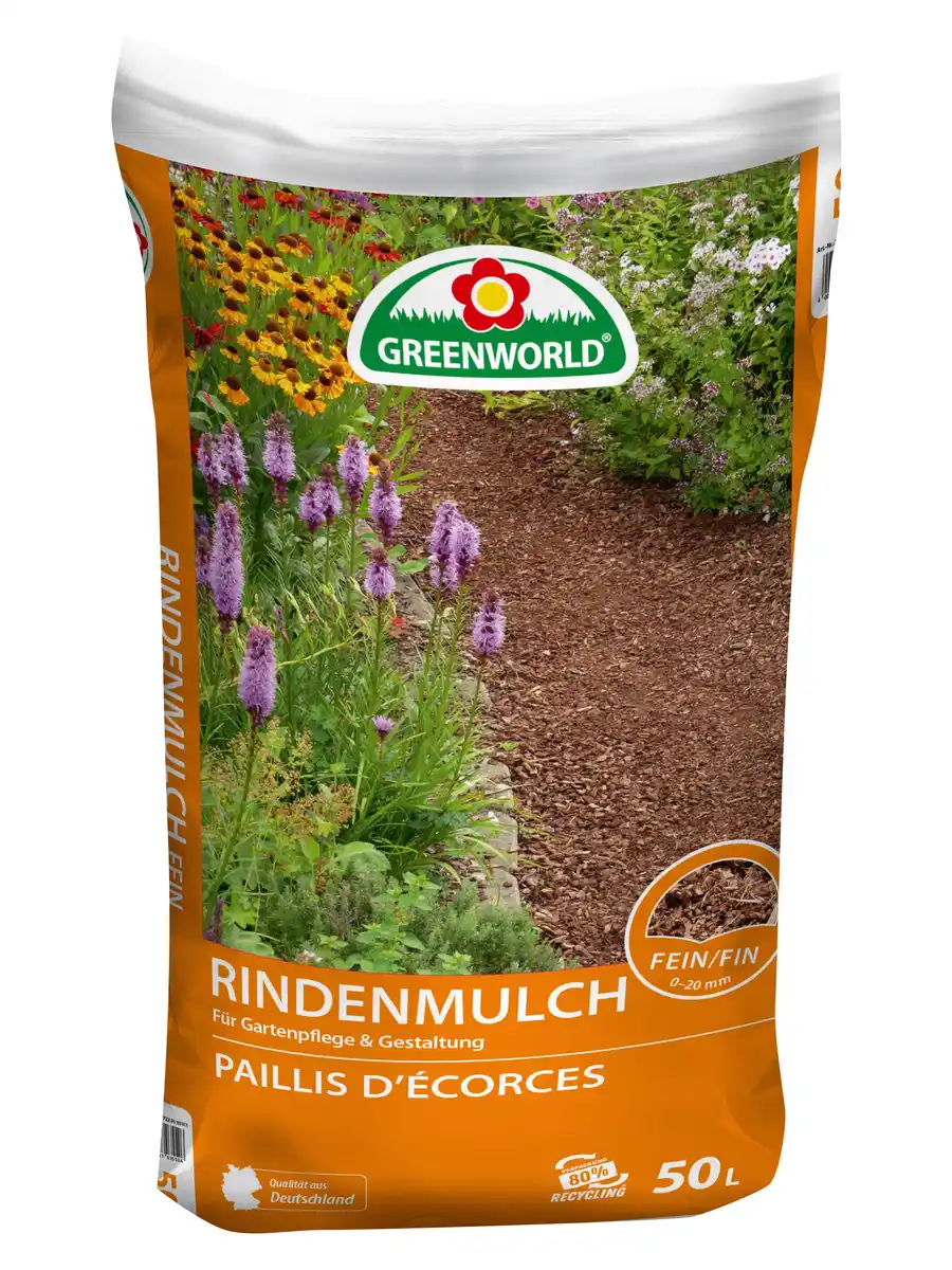 Bild 1 von ASB Greenworld Qualitätsrindenmulch 50L fein 0-20 mm
