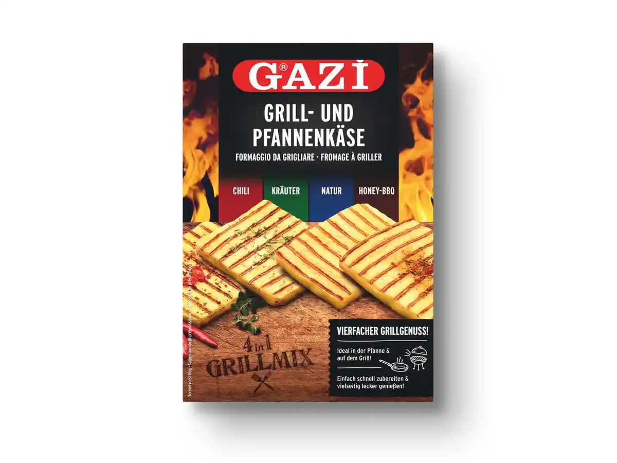 Bild 1 von Gazi Grill- und Pfannenkäse,  400 g