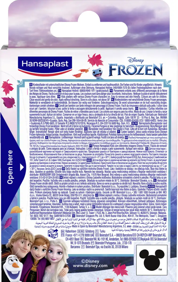 Bild 4 von Hansaplast Junior Frozen Pflaster Strips