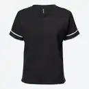 Bild 3 von Damen-T-Shirt mit Racer-Streifen