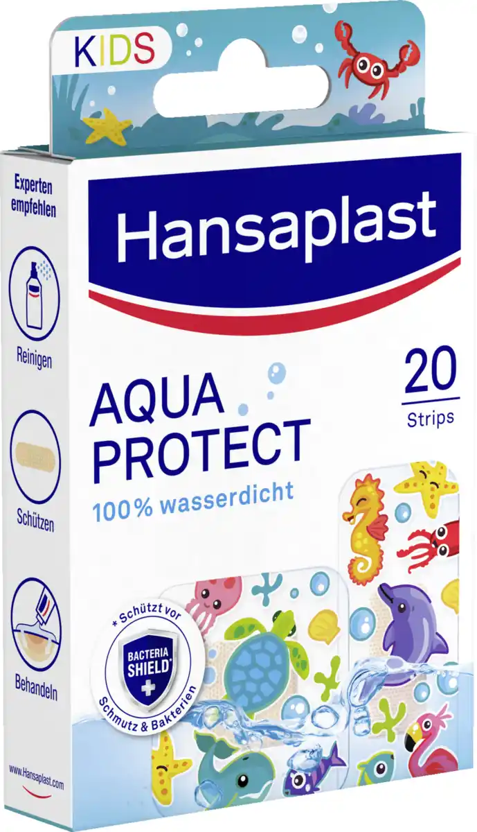 Bild 2 von Hansaplast Aqua Protect Kids Pflaster
