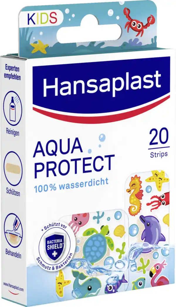 Bild 2 von Hansaplast Aqua Protect Kids Pflaster