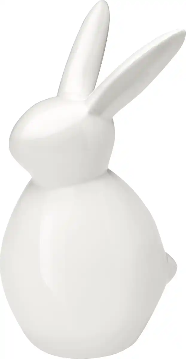 Bild 1 von Dekorieren & Einrichten Keramikhase, weiß