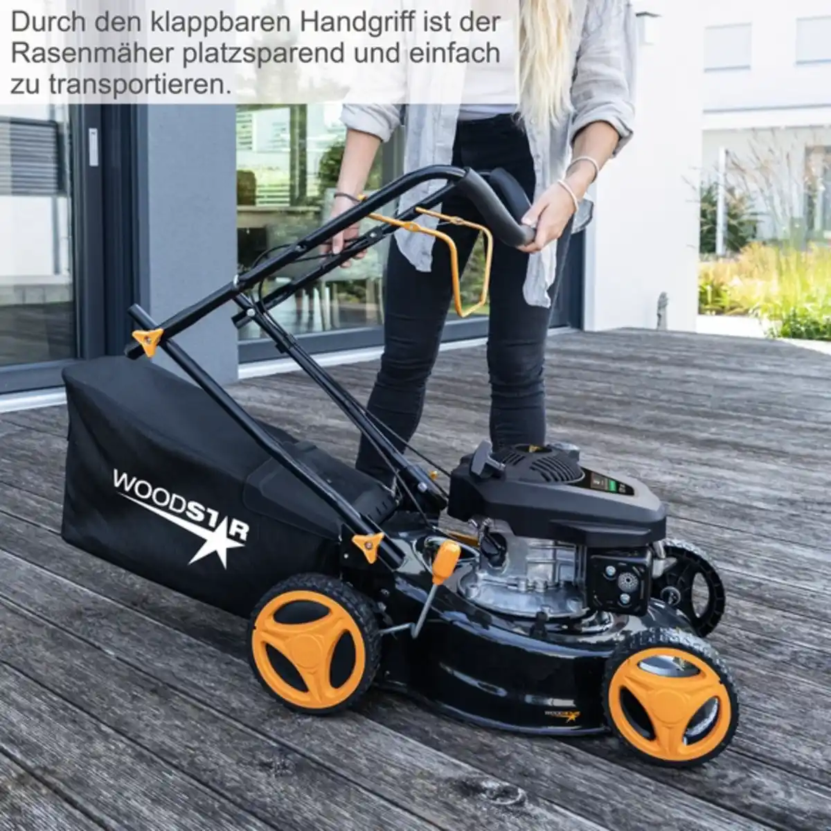 Bild 4 von Benzin-Rasenmäher »TT132-42«, 2,4 kW, Schnittbreite: 42 cm, mit Fangkorb