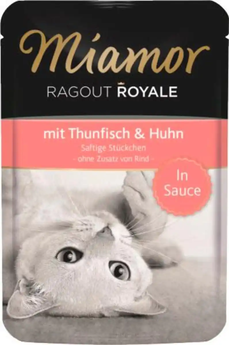 Bild 1 von Miamor Katzennassfutter Ragout Royale mit Thunfisch&Huhn, 100 g