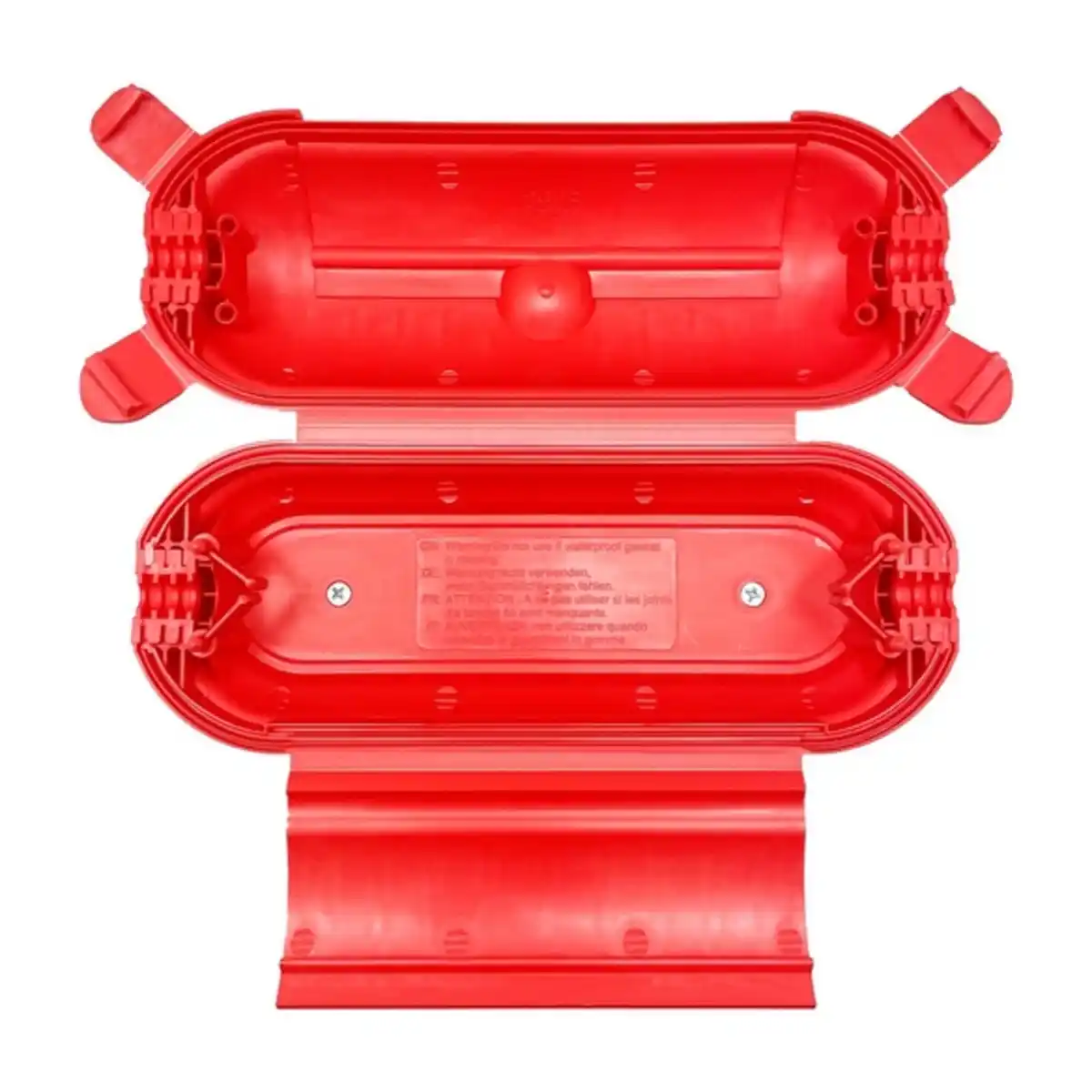 Bild 3 von Sicherheitsbox, IP44, 20x10x10 cm (BxHxT), Kunststoff, rot