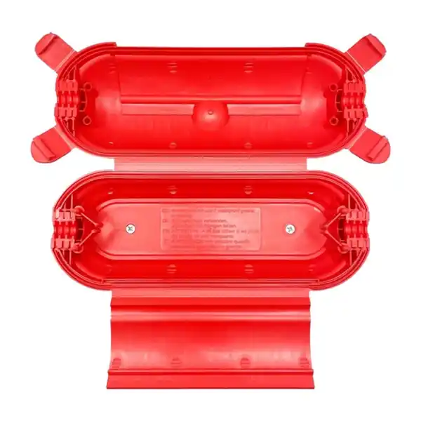 Bild 3 von Sicherheitsbox, IP44, 20x10x10 cm (BxHxT), Kunststoff, rot