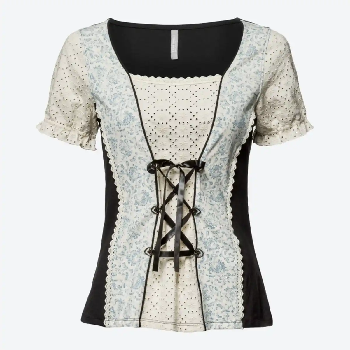 Bild 2 von Damen-Trachten Blusenshirt mit Schürband