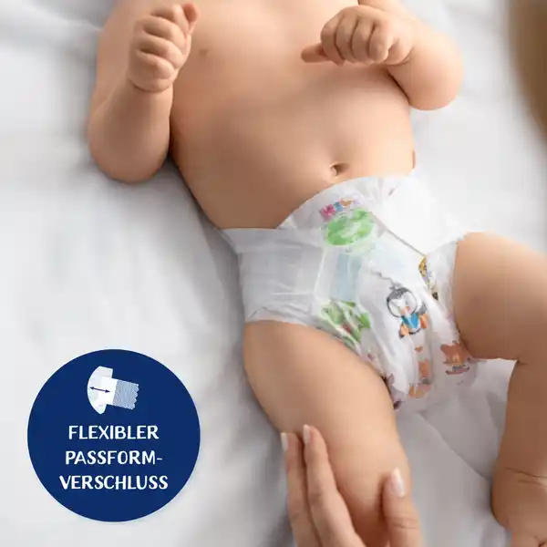 Bild 4 von HiPP Babysanft Windeln Newborn Größe 1 (2-5 kg)