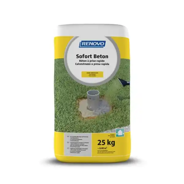 Bild 2 von Sofort Beton grau 25 kg