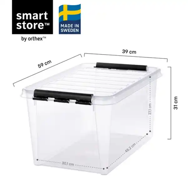 Bild 4 von Aufbewahrungsbox »SmartStore Classic 45«, 47L, transparent